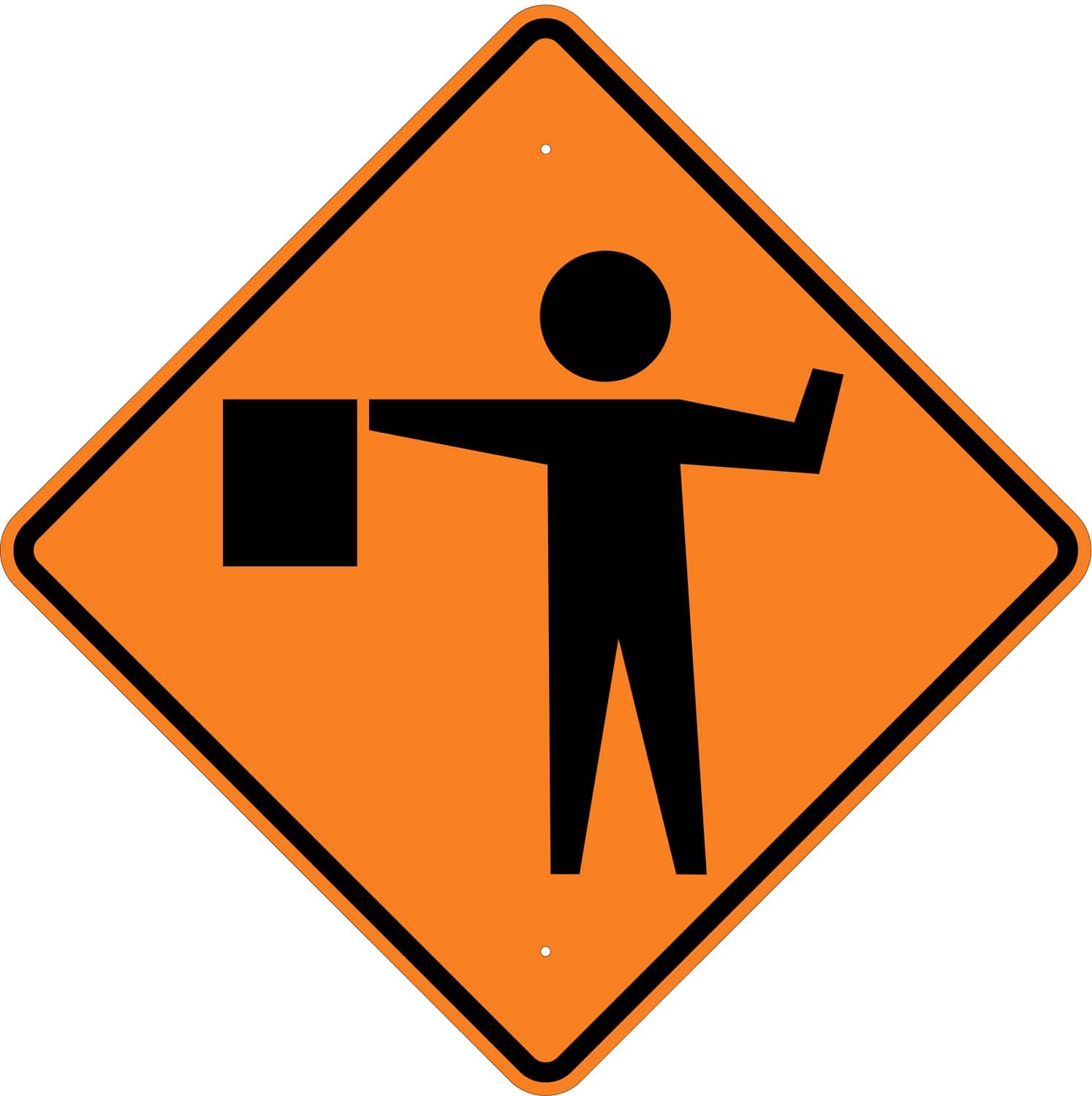 W20 7s flagger symbol sign