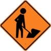 W21 1s workers symbol sign
