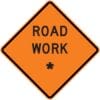 W21 4 road work custom sign