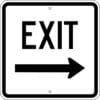 G 112r exit right arrow sign
