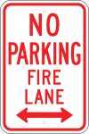 R 54 NoParkingFireLaneDoubleArrow