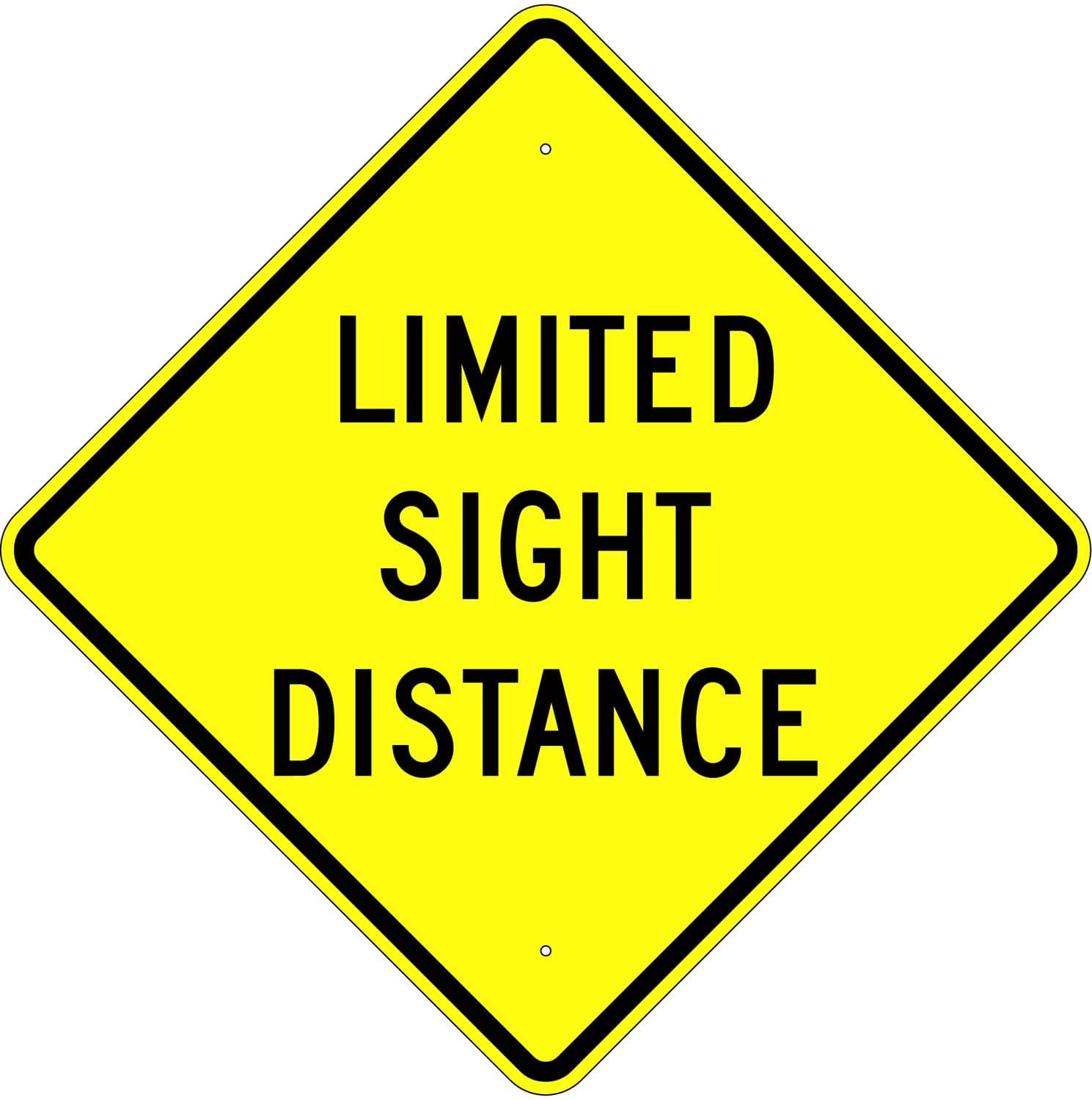 W14 4 limited sight distance