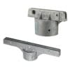 BA7 BA8 heavy duty pipe post street sign brackets