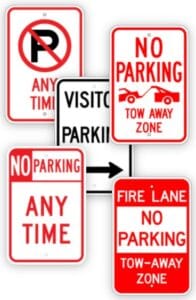 parking signs collage1 parking signs collage1