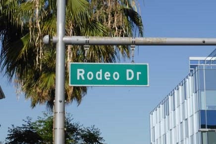 rodeo drive stret sign 1 rodeo drive stret sign 1